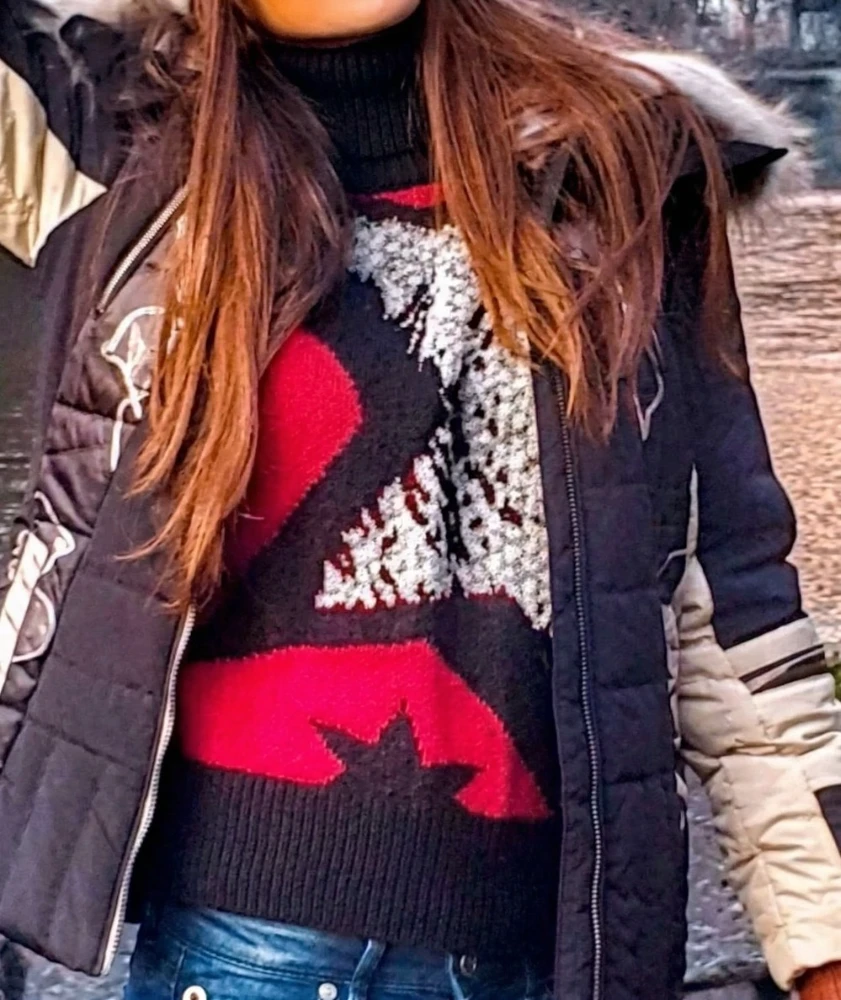 Just Cavalli oversized Wollejumper
