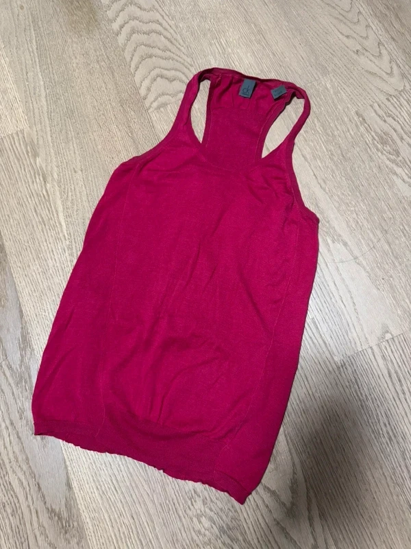 Calvin Klein Silk Sleeves Top