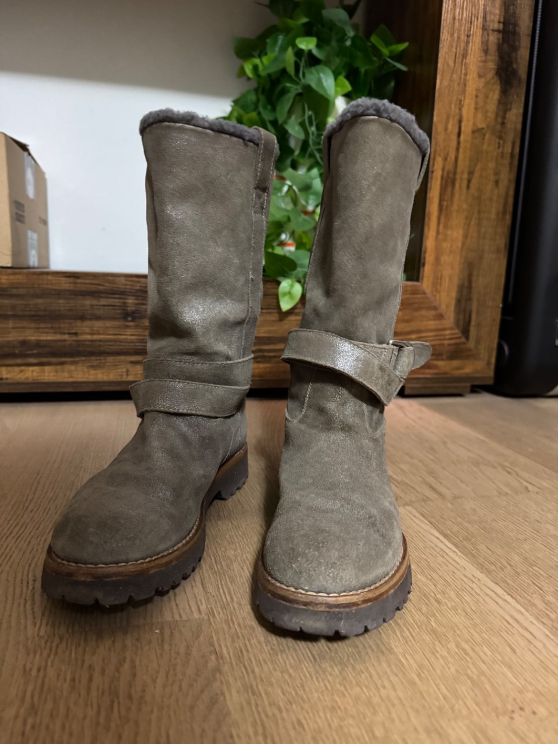 Brunello Cucinelli Stiefel, 38, Wild Leder